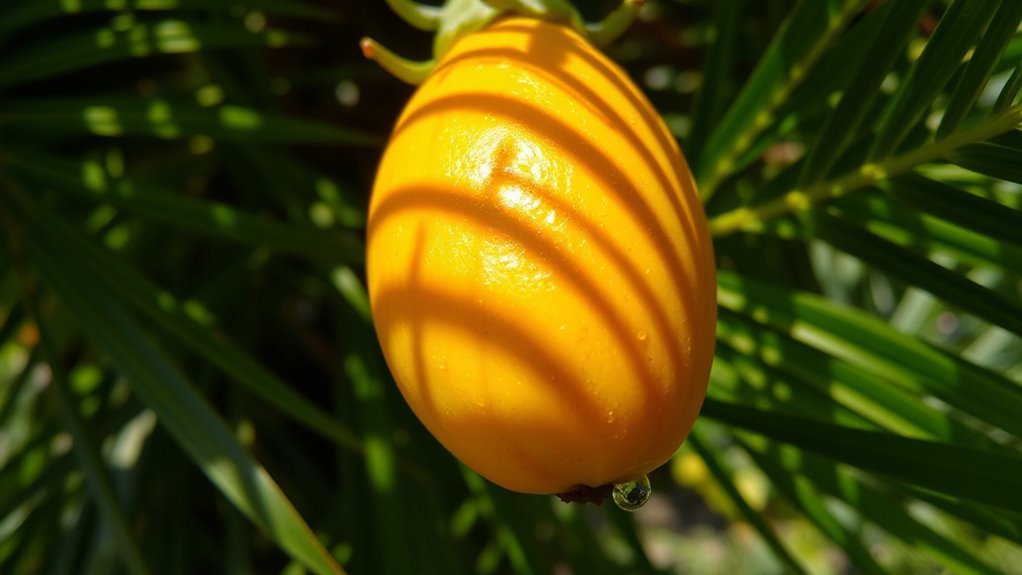 tropical palm tree berry